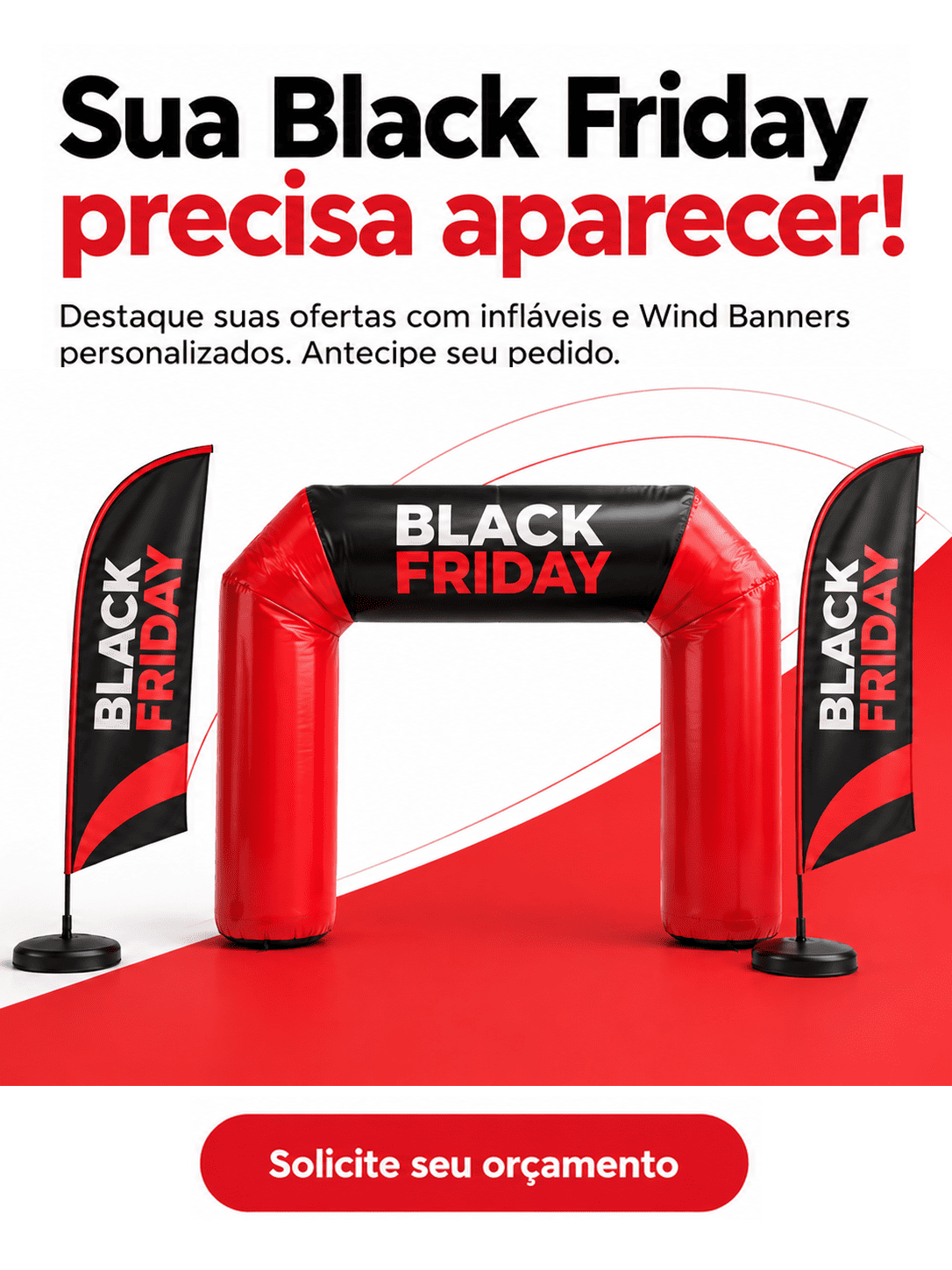 Comunicacao Visual para Black Friday